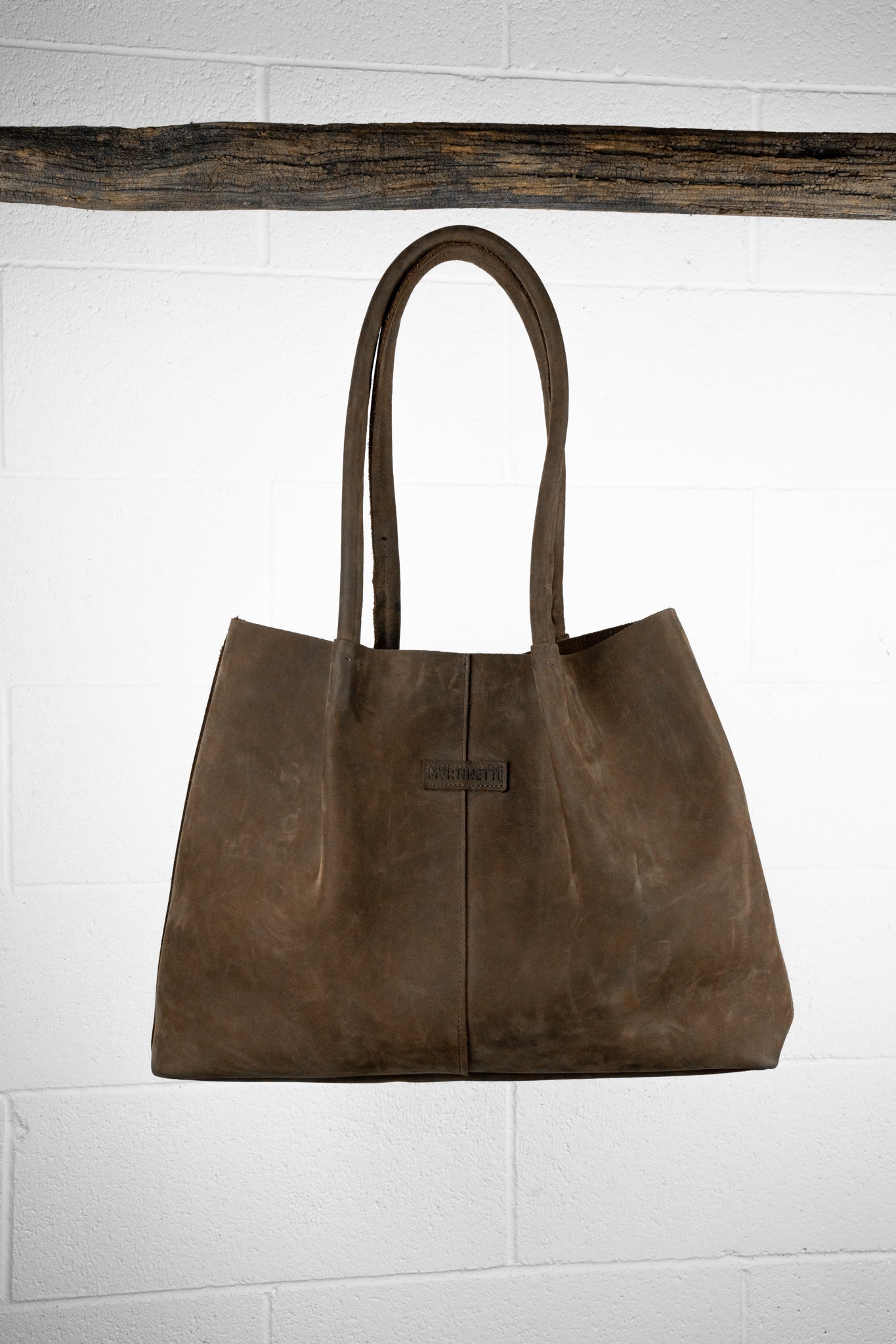 POLLY - La borsa in cuoio con pochette