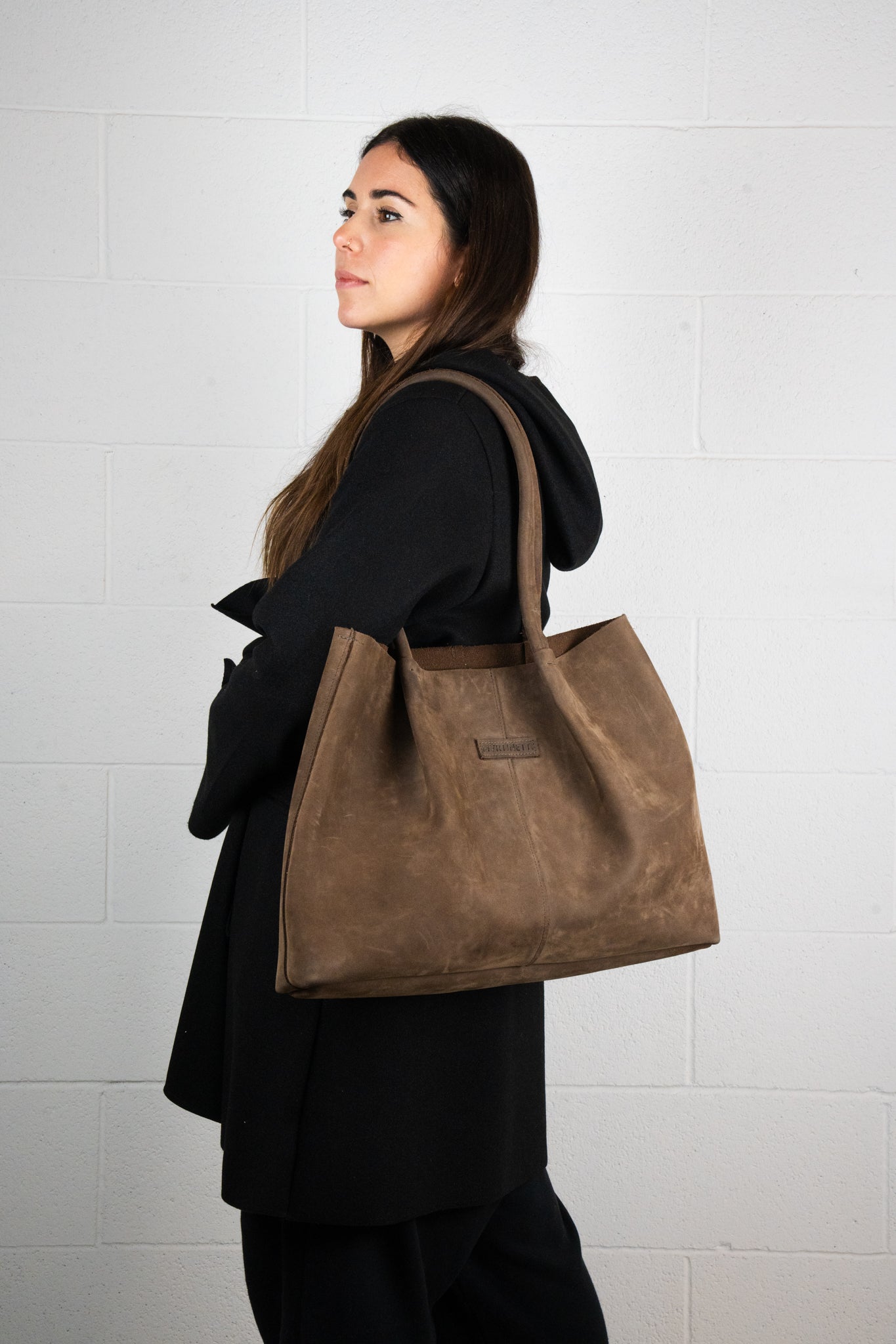 POLLY - La borsa in cuoio con pochette