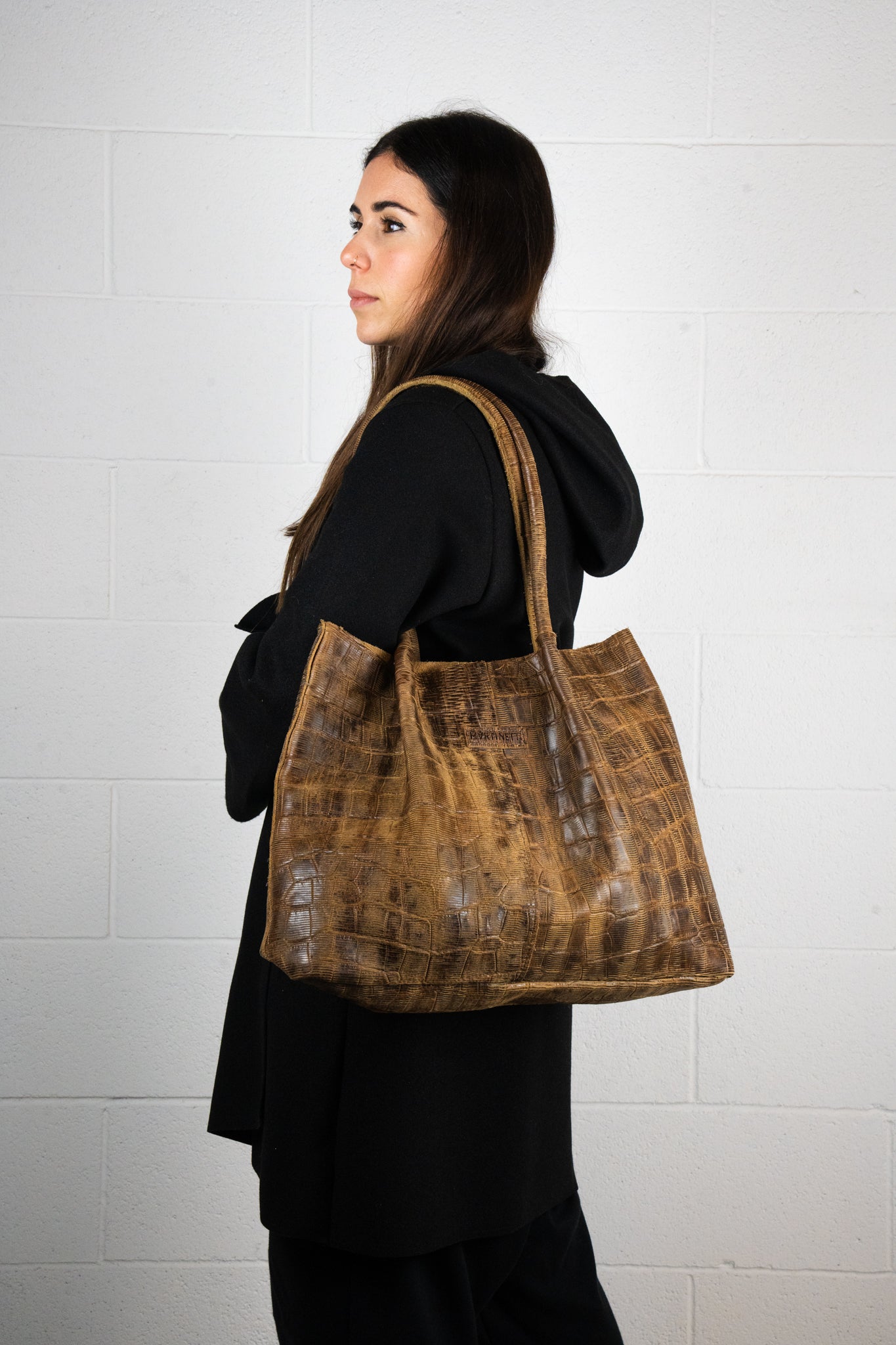 POLLY - La borsa in cuoio con pochette